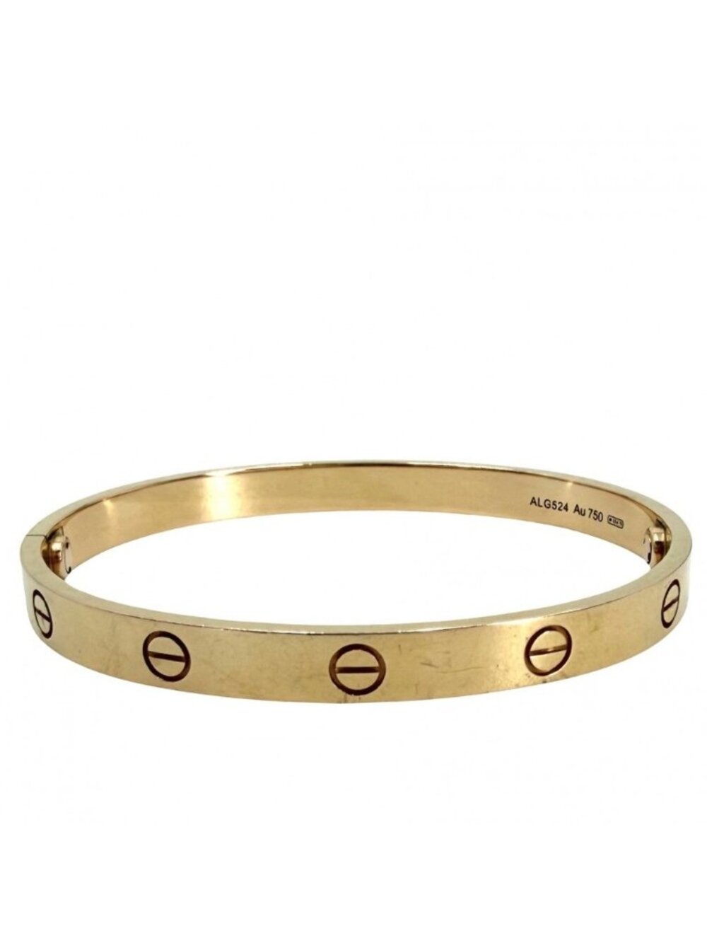 Cartier Bangle Love Breath Classic 18k YG 18 Gold Bracelet